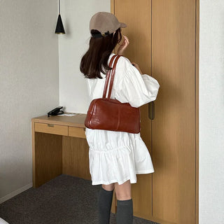 Shirred mini dress