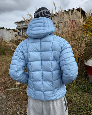 Lightweight duck down parka