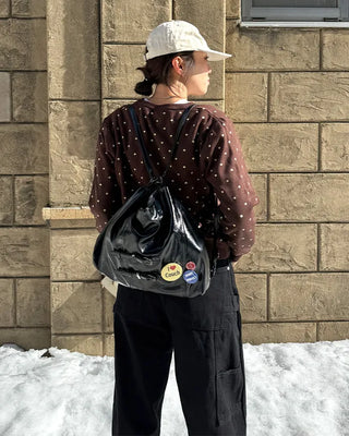 2-Way Leather Shoulder & Tote Bag