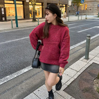 Round neck knit