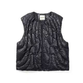 [Monterest] Irregular Quilted Down Vest