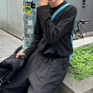Basic long-sleeved T-shirt