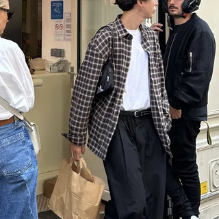 Basic check shirt