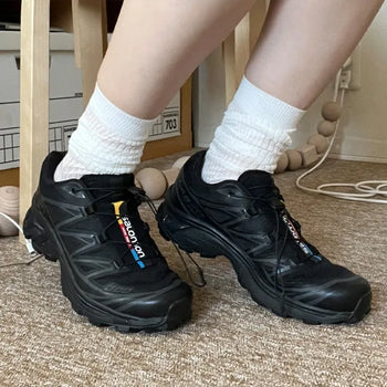Slim long socks