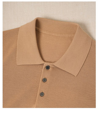 [CULTUM] Knit Polo Shirt