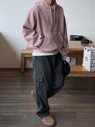New York Pigment Embroidered Hoodie