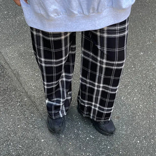 Color Check Easy Pants