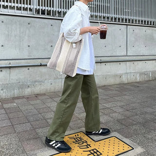 unique pattern shoulder bag