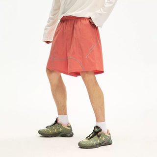 [Monterest] Water Repellent Contrast Stitch Shorts