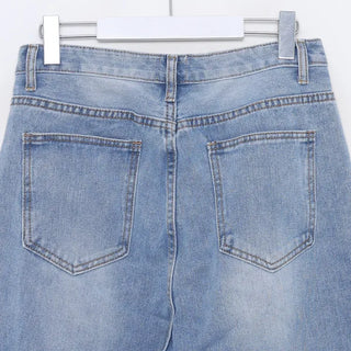 Light blue denim pants
