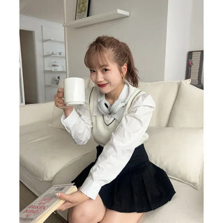 Vest and shirt set
