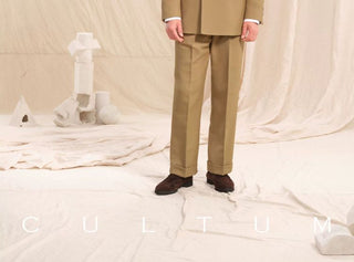 [CULTUM] Wrinkle-Resistant Double Breasted Suit