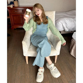 Denim overalls