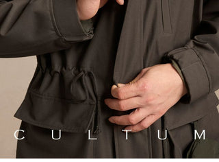 [CULTUM] Waterproof Stand Collar Field Jacket