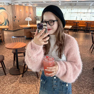 Soft bolero cardigan