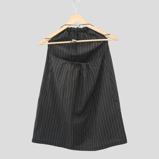 [Set-up] Striped cardigan & camisole dress