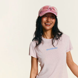 [Monterest] 3A Antibacterial Slim Fit Logo T-Shirt