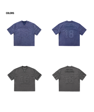 [MASONPRINCE] V-neck Cotton Jersey T-shirt