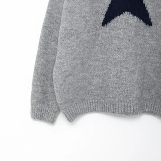 Star pattern sweater