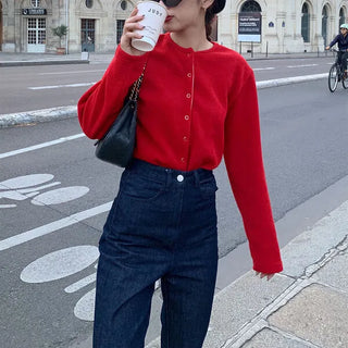 Button-up cardigan