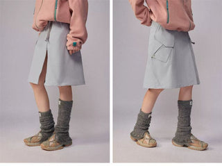 [Monterest] Water-Repellent Softshell Utility Skirt