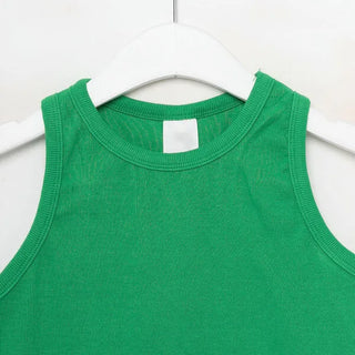 Ribbed Crop Sleeveless