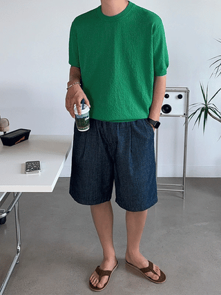 Riju Cooling Boucle Round Knit