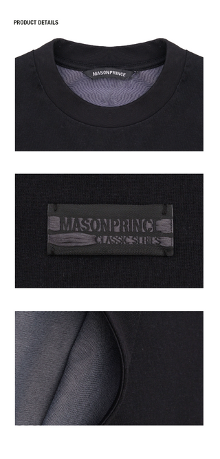 [MASONPRINCE] Reversible Dual-Color Quick-Dry Top