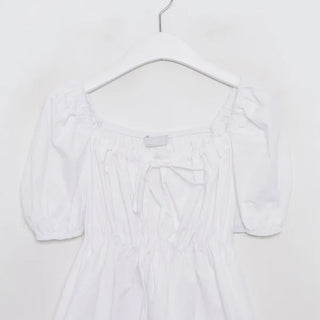 2-way Shirred Ribbon Blouse
