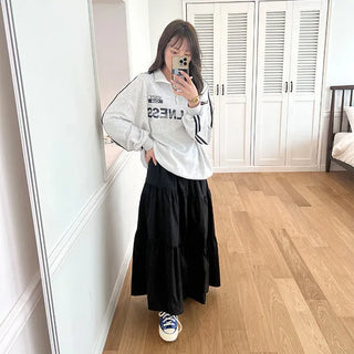 Long canter skirt