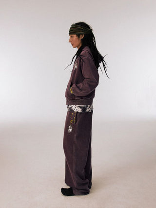 [CONP] Jamaica Beaded Zip-Up Sweatshirt