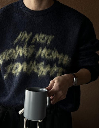 I'm Not Lettering Knit (6 colors)