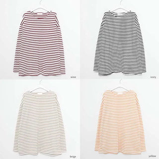 brit stripe boxy T