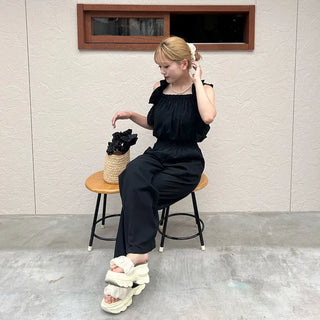 Frilled Jumpsuit