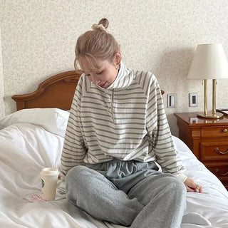 Half-zip sweatshirt