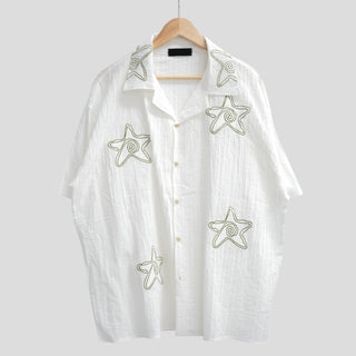 Oversized Star Short-Sleeve Shirt