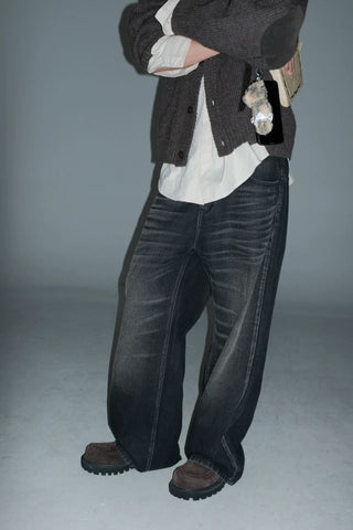 MASONPRINCE Washed Wide Denim