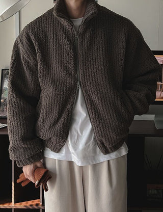 Alon Boucle Padded Jumper (4 colors)