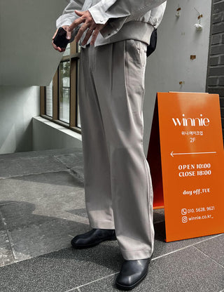 Bijo Wide Fit Slacks (2 colors)
