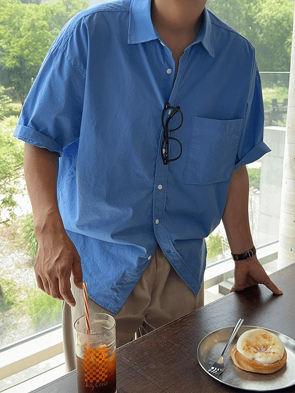 Hale Daily Washed Half Shirt