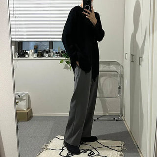 Basic wide slacks