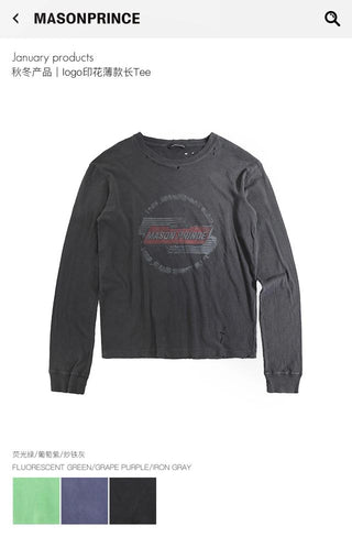 MASONPRINCE Digitally Printed Cotton T-Shirt