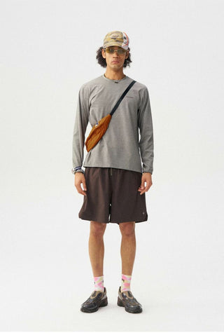 [Monterest] Quick-Dry Antibacterial Logo Long Sleeve Tee