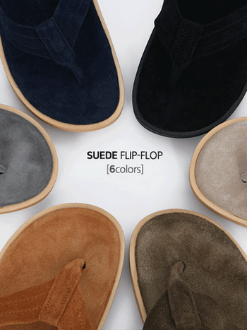 Island Suede Flip-flops