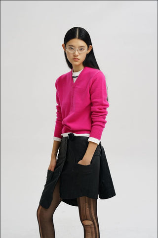 [MASONPRINCE] Cashmere Fitted Sweater