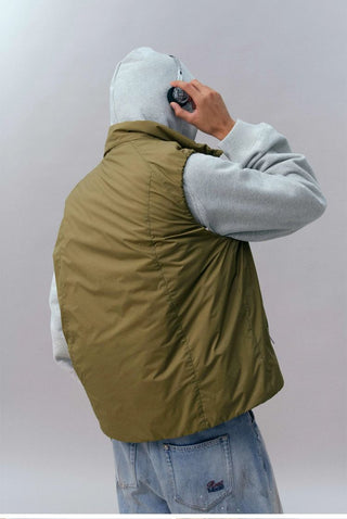 [Monterest] Water-Resistant Padded Stand Collar Vest