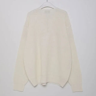 Round half-zip knit