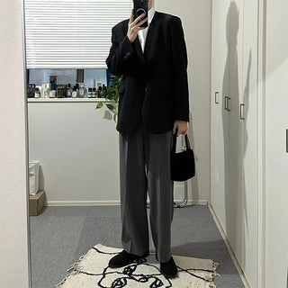 Basic wide slacks