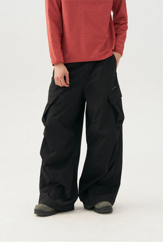 [Monterest] Water-Resistant Wide Leg Work Pants