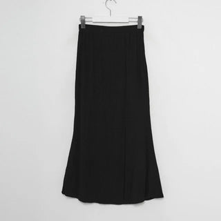 mue ribbed slit skirt